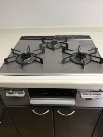 ガスコンロ交換工事　東京都町田市　RS31W20A30DG-VW-13A