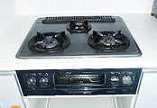 ビルトインガスコンロ交換工事　埼玉県志木市　RS31W11G14R-S(L/R) - Before