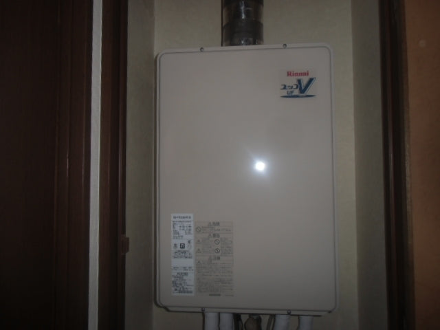 給湯器交換工事/排気筒脱着・各種配管延長　東京都大田区　RUF-V1615SAFFD-B-set - After