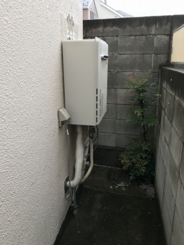 ガス給湯器交換工事　東京都三鷹市　RUF-A1615SAW-A-set-13A - After