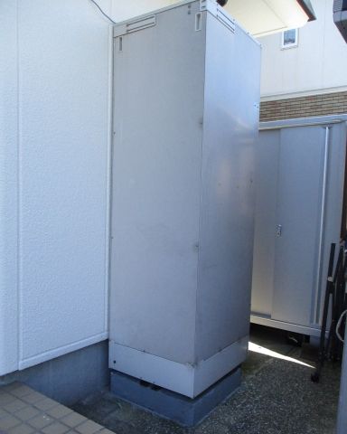 エコキュート交換工事　神奈川県横須賀市　HE-NSU37JQS+HE-TQFJW+AD-HEJJ4N-C - Before