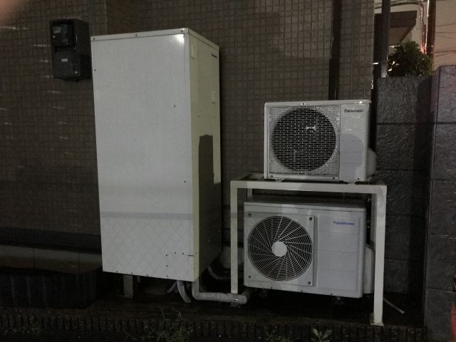 エコキュート交換工事　千葉県千葉市中央区　HWH-B375L-set - Before