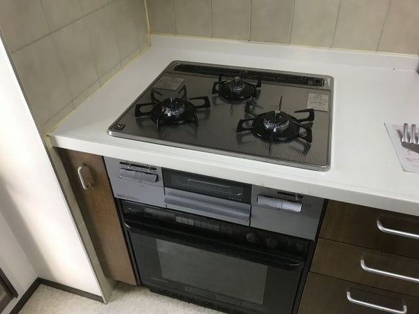 ビルトインガスコンロ交換工事　神奈川県川崎市川崎区　N3WQ6RWASKSIE 13A