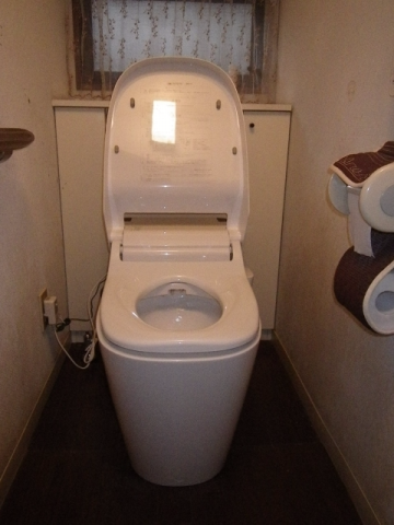 トイレ交換工事（止水栓交換え共）　愛知県岡崎市　XCH1101RWS-sale - After