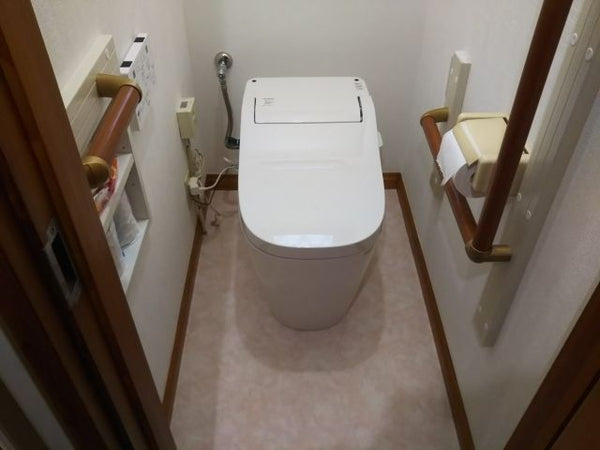 トイレ交換工事　埼玉県幸手市　XCH1401RWS