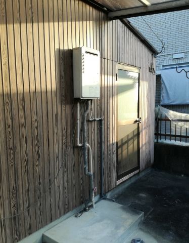 ガス給湯器交換工事　三重県松阪市　GQ-2039WS-1-set-LPG - Before