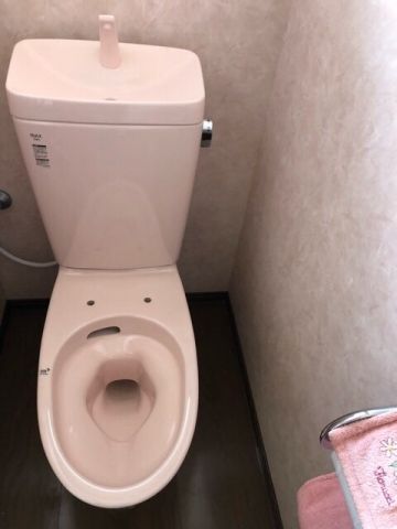 トイレ交換工事　愛知県知多郡南知多町　BC-ZA10S-DT-ZA180E-LR8