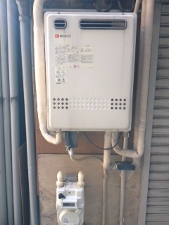 給湯器交換工事　神奈川県横浜市中区　GT-1650SAWX-2BL-13A - Before