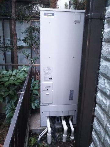 電気温水器交換工事　埼玉県さいたま市桜区　SRT-J37CD5-set - After