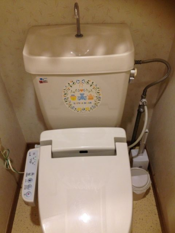 トイレ交換工事　東京都八王子市　YBC-ZA10PM-YDT-ZA180PM-BW1 - Before