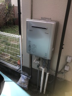 ガス給湯器交換工事　静岡県磐田市　RUF-E2405SAW-A-set-LPG - After