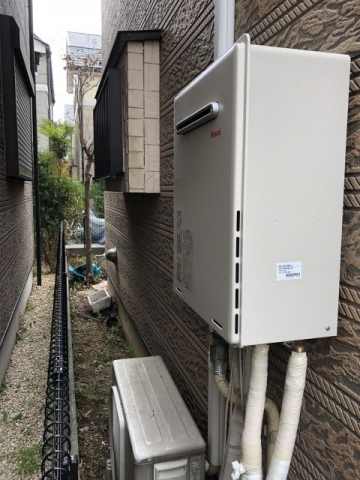 ガス給湯器交換工事　東京都三鷹市　RUF-A2005SAW-A-set-13A - After