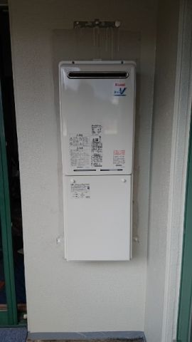 ガス給湯器 ビルトインガスコンロ レンジフード トイレ交換工事　滋賀県大津市　TLR-3S-AP751-BK