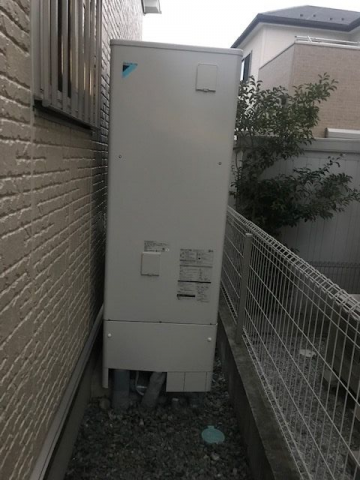 エコキュート交換工事　滋賀県彦根市　EQN37UFV-set - After