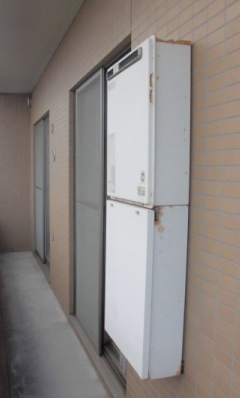 ガス給湯器交換工事　千葉県佐倉市　RUF-E2008SAW-A-set-13A - Before