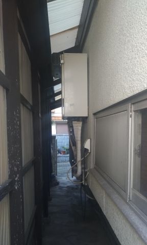 ガス給湯器交換工事　大阪府枚方市　RUF-A2005SAW-A-set-13A - Before