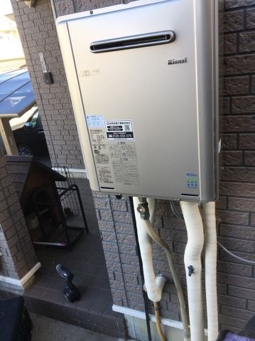 ガス給湯器交換工事　埼玉県深谷市　RUF-E2008SAW-A-set-13A - After