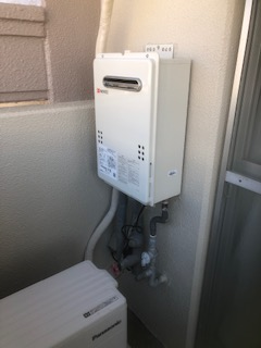 ガス給湯器・トイレ交換工事　愛知県豊橋市　GQ-2039WS-1-set-13A - After