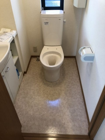 トイレ交換工事　千葉県柏市　CFS366B-SC1 - After