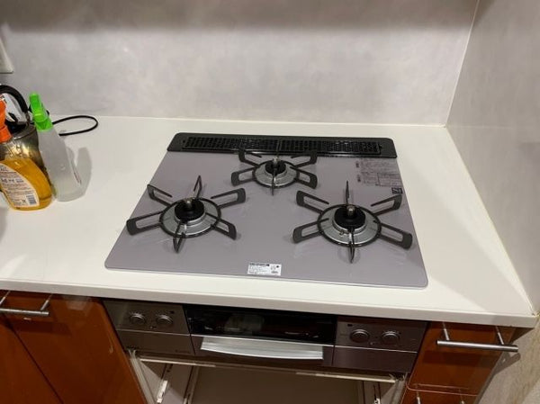 ビルトインガスコンロ交換工事　神奈川県藤沢市　RHS31W23L7RSTW-13A