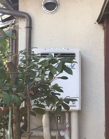 ガス給湯器交換工事　長野県小諸市　RUF-E2405SAW-A-set-LPG - Before