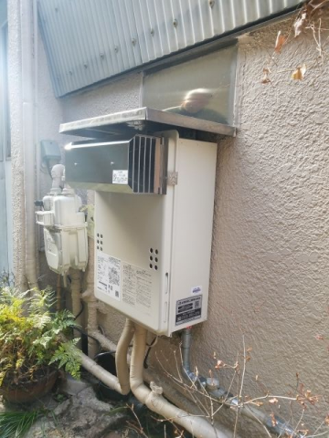 ガス給湯器交換工事　東京都文京区　GQ-1639WS-1-set-13A - After