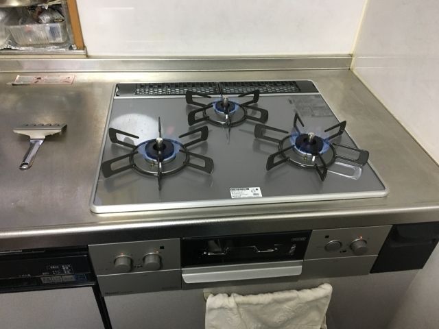 ビルトインガスコンロ交換工事　東京都江戸川区　RHS31W29U10DVW-13A - After