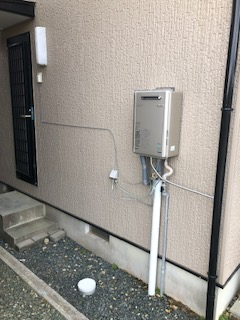 ビルトインガスコンロ ガス給湯器交換工事　静岡県湖西市　RHS31W23L7RSTW-LPG - After