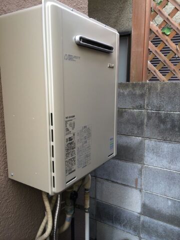 給湯器交換工事　大阪府岸和田市　RUF-E2405SAW-13A-set - After