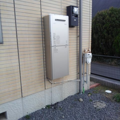 ガス給湯器交換工事　長崎県大村市　RUF-E2405SAW-A-set-13A - After
