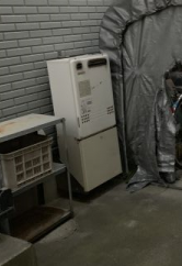 ガス給湯器交換工事　静岡県富士市　RUF-A2405SAW-B-set-13A - Before
