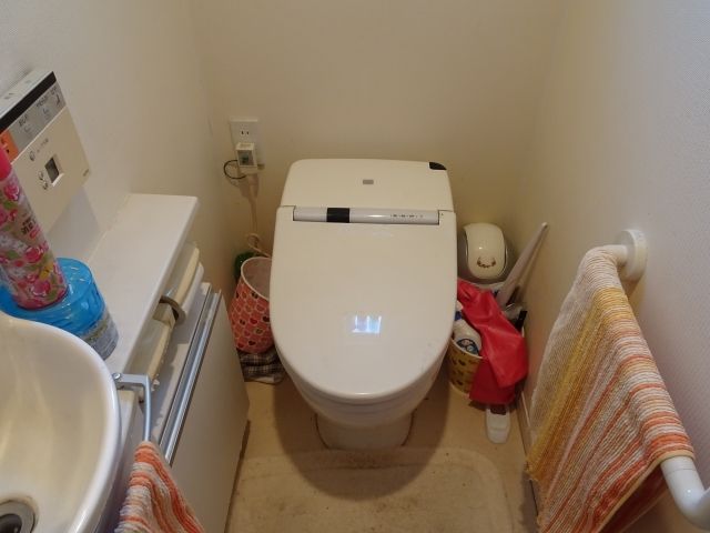 トイレ交換工事　京都府八幡市　XCH1401WS - Before