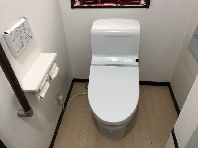 トイレ エコキュート交換工事　兵庫県宝塚市　 TU37GFCV - After