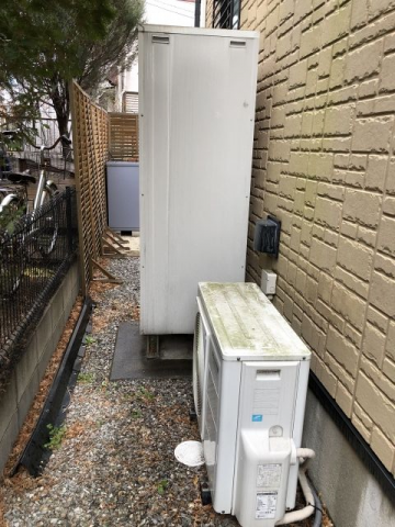 エコキュート交換工事　埼玉県上尾市 - Before