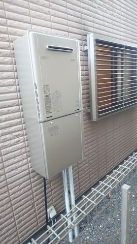 ガス給湯器交換工事　奈良県香芝市　RUF-E2405SAW-A-set-13A - After