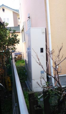 エコキュート交換工事　静岡県沼津市　BHP-FS37RH1-set - Before
