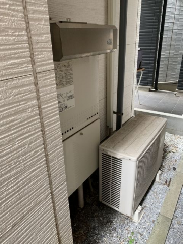 ガス給湯器交換工事　東京都渋谷区　RUF-A2405SAW-B-set-13A - Before