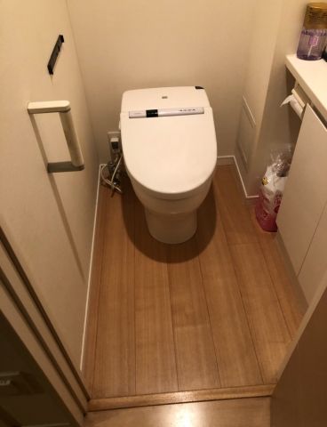 トイレ交換工事　福岡県福岡市中央区　XCH1401WS - Before