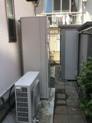 エコキュート 蛇口交換工事　神奈川県藤沢市　BHP-F46RU-set - After