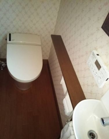 トイレ交換工事　神奈川県横浜市青葉区　XCH1401WS - Before