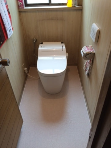 トイレ交換工事/CF張替工事　埼玉県富士見市　XCH1101RWS-sale - After