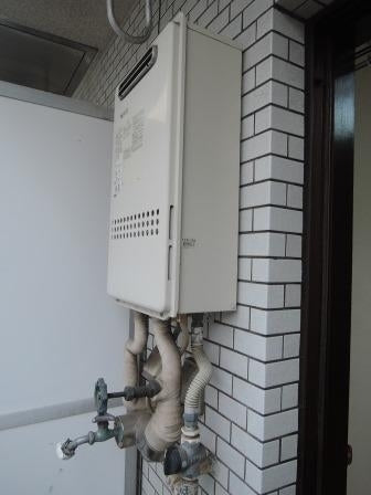 給湯器・ガス配管交換工事　東京都大田区　GQ-2039WS-set - Before