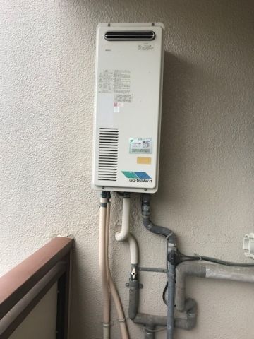 ガス給湯器交換工事　RUJ-A2400W-13A - Before