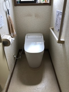 トイレ交換工事　静岡県浜松市西区　XCH1401WS - After