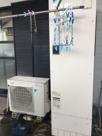 エコキュート交換工事　静岡県静岡市葵区 - Before
