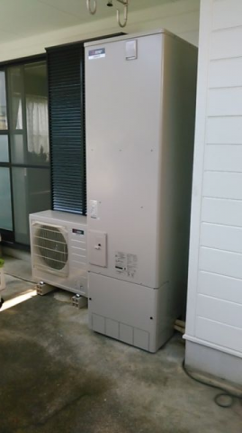 エコキュート交換工事　静岡県静岡市葵区 - After
