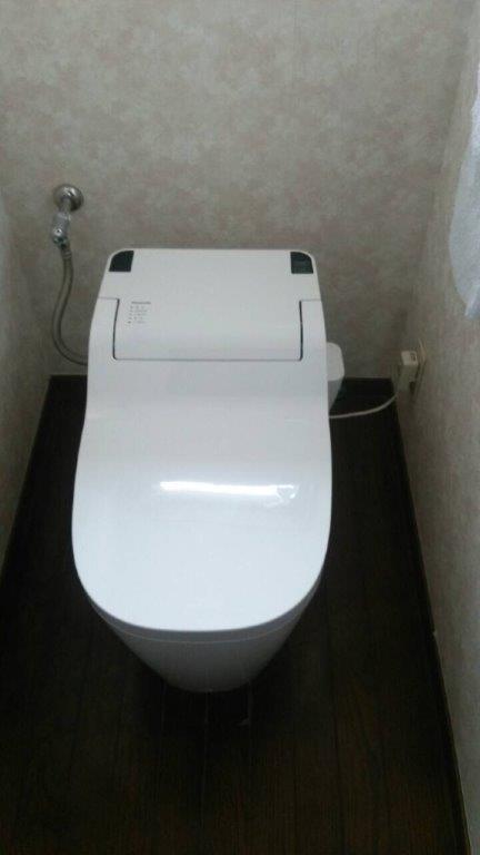 トイレ交換工事　鹿児島県霧島市　XCH1101RWS-sale - After