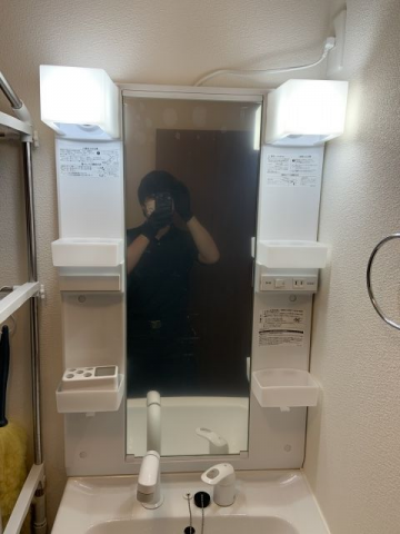 洗面化粧台交換工事　埼玉県三郷市 - After