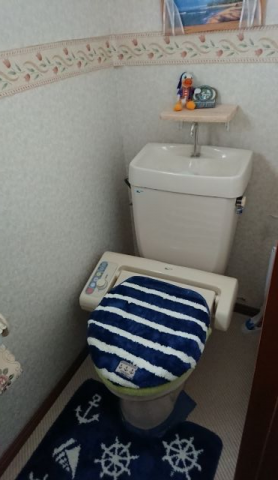 トイレ トイレ交換工事　愛知県岡崎市　BC-ZA10H-DT-ZA180H-BW1 - Before