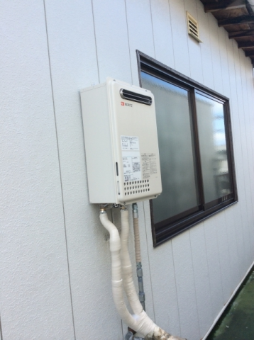給湯器・ガス・給水配管交換工事　兵庫県加東市　GQ-2437WS-set - After